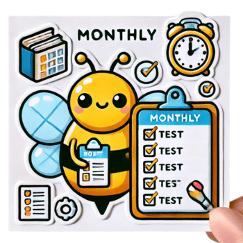 Personalized Monthly Tasks & Test